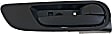 96542 Front, Passenger Side Black Interior Door Handle, Without Door Lock Button, Help Series