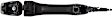 96605 Rear, Driver or Passenger Side Black Exterior Door Handle, Without Key Hole, Help Series