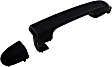96621 Front, Passenger Side Black Exterior Door Handle, Without Key Hole, Help Series