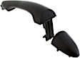 96625 Front Or Rear, Driver Side Black Exterior Door Handle, Without Key Hole, Help Series