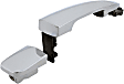 96632 Front, Passenger Side or Rear, Driver or Passenger Side Chrome Exterior Door Handle, Without Key Hole, Help Series