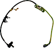 970-033 Front, Passenger Side OE Solutions Series ABS Speed Sensor Sold Individually
