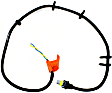 970-040 ABS Cable Harness - Direct Fit, Sold individually
