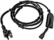 970-083 Rear, Passenger Side OE Solutions Series ABS Speed Sensor Sold Individually