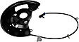 1999 Chevrolet C1500 - Front, Passenger Side ABS Speed Sensor, OE Solutions Series