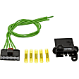 2007 Jeep Liberty - Blower Motor Resistor, With Automatic A.C. Control, OE Solutions Series