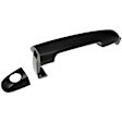 97609 Front, Driver Side Black Exterior Door Handle, With Key Hole, OE Solutions Series