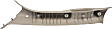 97630 Grab Handle, Plastic, Beige