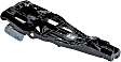 97640 Front, Driver Side Black Exterior Door Handle, With Key Hole, Help Series