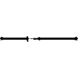 976-790 Rear Driveshaft, Rear Wheel Drive, Automatic Transmission, Crew Cab Pickup (67.4 in. Bed)/Extended Cab Pickup (76.3 in. Bed)/Standard Cab Pickup (96.3 in. Bed), 140.5 in. Wheelbase