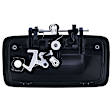 97720 Tailgate Handle, Black Plastic and metal Without Camera Hole With Key Hole