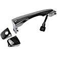 2013 Nissan Altima - Front or Rear, Driver or Passenger Side Chrome Exterior Door Handle, With Key Hole,  With Passive Entry, Sedan, Help Series