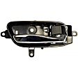 97728 Front, Passenger Side Black Interior Door Handle, Without Door Lock Hole, Help Series