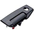 97738 Driver Side Matte Black Exterior Door Handle, With Key Hole, Help Series