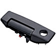 97738 Driver Side Matte Black Exterior Door Handle, With Key Hole, Help Series