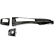 97741 Front or Rear, Driver or Passenger Side Chrome Exterior Door Handle, With Key Hole, Help Series