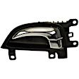 97742 Front, Driver Side Black Interior Door Handle, With Door Lock Hole, Help Series