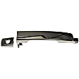 97744 Rear, Passenger Side Chrome Exterior Door Handle, Without Key Hole, Help Series