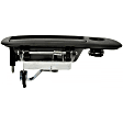 97746 Front, Passenger Side Matte Black Exterior Door Handle, With Key Hole, Help Series