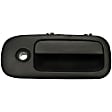 97746 Front, Passenger Side Matte Black Exterior Door Handle, With Key Hole, Help Series