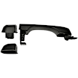 97754 Front, Driver or Passenger Side Black Exterior Door Handle, Without Key Hole, Help Series