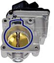 2013 Ford Transit Connect - Throttle Body, 4 Cyl 2.0L, OE Solutions Series