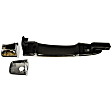 97786 Front, Driver or Passenger Side Chrome Exterior Door Handle, Without Key Hole, Help Series