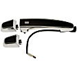 97793 Front, Driver or Passenger Side Primed Exterior Door Handle, Without Key Hole, Help Series