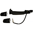 97793 Front, Driver or Passenger Side Primed Exterior Door Handle, Without Key Hole, Help Series