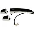 97795 Rear, Driver or Passenger Side Primed Exterior Door Handle, Without Key Hole, Help Series