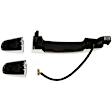 97795 Rear, Driver or Passenger Side Primed Exterior Door Handle, Without Key Hole, Help Series