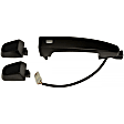 97904 Front, Driver or Passenger Side Primed Exterior Door Handle, Without Key Hole, Help Series