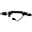 97916 Front, Passenger Side Chrome Exterior Door Handle, Without Key Hole, Help Series