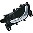 97923 Front or Rear, Driver Side Black Interior Door Handle, Without Door Lock Hole, Help Series