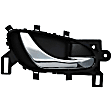 97924 Front Or Rear, Passenger Side Black Interior Door Handle, Without Door Lock Hole, Help Series
