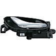 97924 Front Or Rear, Passenger Side Black Interior Door Handle, Without Door Lock Hole, Help Series