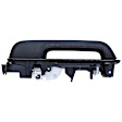 97931 Front, Driver Side Textured Black Exterior Door Handle, Without Key Hole, Help Series