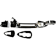 97946 Rear, Passenger Side Chrome Exterior Door Handle, Without Key Hole, Help Series