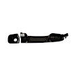 97972 Front, Driver Side Matte Black Exterior Door Handle, With Door Lock Hole, Help Series