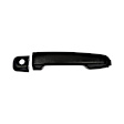 97972 Front, Driver Side Matte Black Exterior Door Handle, With Door Lock Hole, Help Series