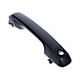 97976 Front, Driver Side Black Exterior Door Handle, With Door Lock Hole, Help Series