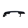 97976 Front, Driver Side Black Exterior Door Handle, With Door Lock Hole, Help Series