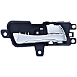 97978 Front Or Rear, Passenger Side Chrome Interior Door Handle, With Door Lock Hole, Help Series