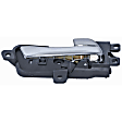 97978 Front Or Rear, Passenger Side Chrome Interior Door Handle, With Door Lock Hole, Help Series