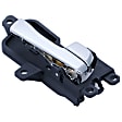 97978 Front Or Rear, Passenger Side Chrome Interior Door Handle, With Door Lock Hole, Help Series