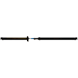 986-098 Rear Driveshaft, Four Wheel Drive, 65.5 in. Length, with Sales Code Dmf (4.10 Axle Ratio ), Overall Length Adjustable