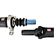 986-591 Rear Driveshaft, Rear Wheel Drive, 139.8 In. Wheelbase, Conversion Shaft (New U-Joints)