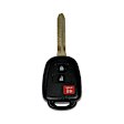 2018 Toyota Tundra - Key Fob, 3 Button, Transponder Chip: H-Chip (75 Texas Aes), Oe Fcc Id: Gq4-52T, Sold Individually, OE Solutions Series