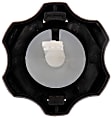 99977 Help Series Power Steering Reservoir Cap - Black, Plastic, Sold Individually