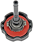 99978 Help Series Power Steering Reservoir Cap - Black, Plastic, Sold individually